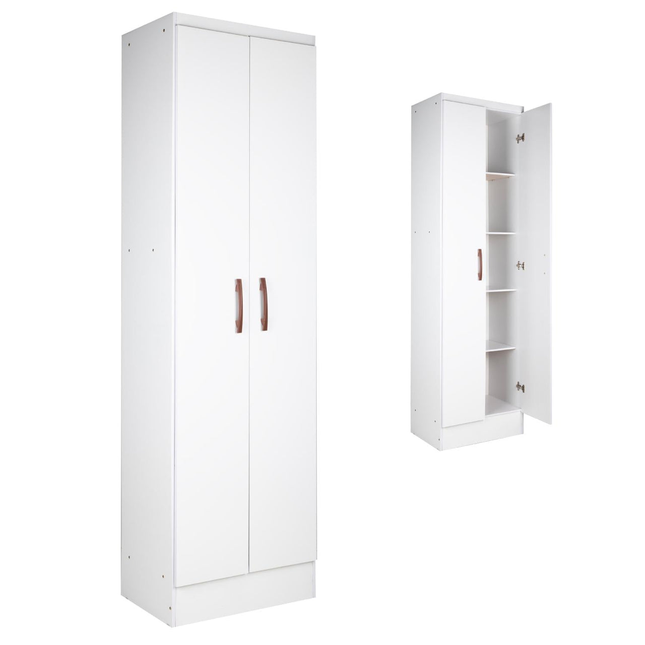 Mueble Armario Closet Multiuso 2 Puertas + Estantes Mdp Casa