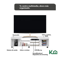 Mueble Modular de TV con 7 Repisas 51 x 180 x 40 cm300197 - SZ