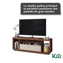 Mueble Para Tv Pantalla Mesa Modular 180 Cm Repisas y Puerta300345