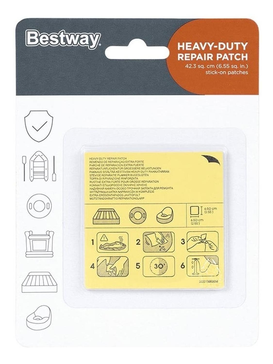 Parche de Reparación Resistente para Inflables 65x65 cm 62068 Bestway