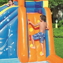 Parque Acuatico Inflable con Alberca y Resbaladilla Turbo Splash Zone Mega H2OGO Con Bomba 110v 53302E Bestway53302E-BEST