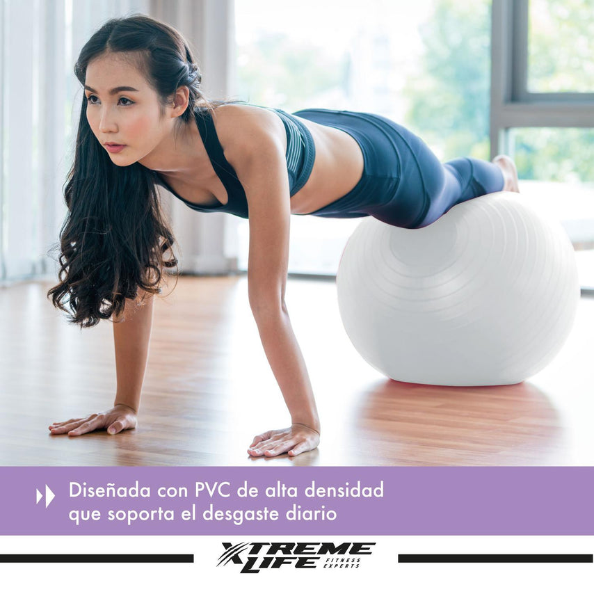 Pelota Pilates Yoga 75cm Gym Profesional Hasta 300 KilosDPPYPY190001