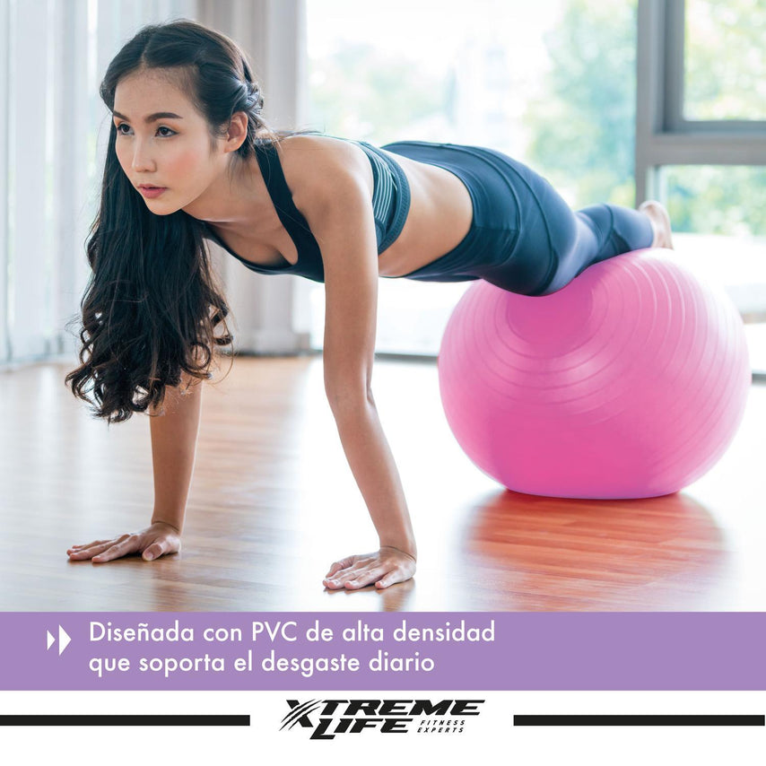 Pelota Pilates Yoga 75cm Gym Profesional Hasta 300 KilosDPPYPY190001