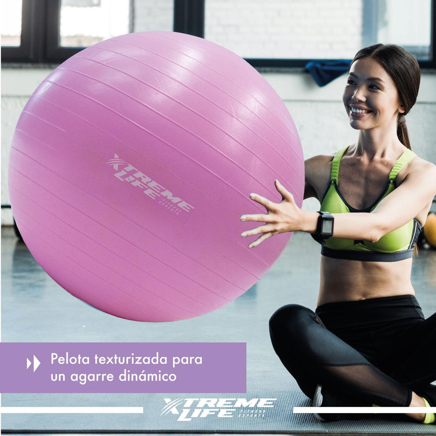 Pelota Pilates Yoga 75cm Gym Profesional Hasta 300 KilosDPPYPY190001