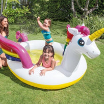 Piscina Inflable De Unicornio Redonda Niños 2.72 metros Intex57441NP-INTEX