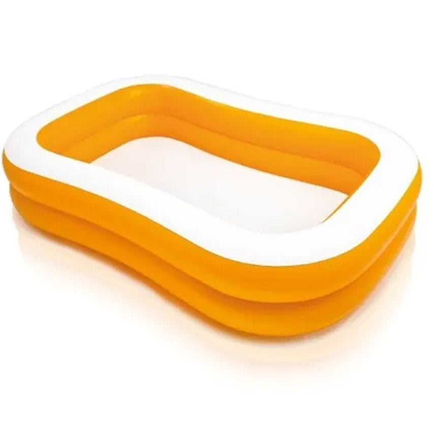 Piscina Inflable Swin Center Rectangular Mandarina Intex57181NP-INTEX