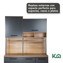 Rack Multiusos Alacena para Cocina con Cajones Puertas y Repisas300206 - SZ