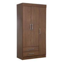 Ropero Closet Armario Mueble Moderno 3 Puertas 2 cajones Casa78310-SZ