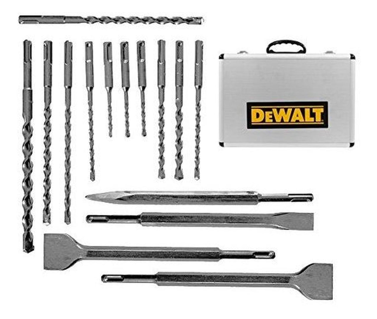 Set De 15 Brocas Cinceles Sds Plus Portafolio Dwa0870 Dewalt