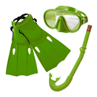 Thumbnail for Set Snorkel Tubo Mascara Aletas Buceo Piscina Alberca Intex