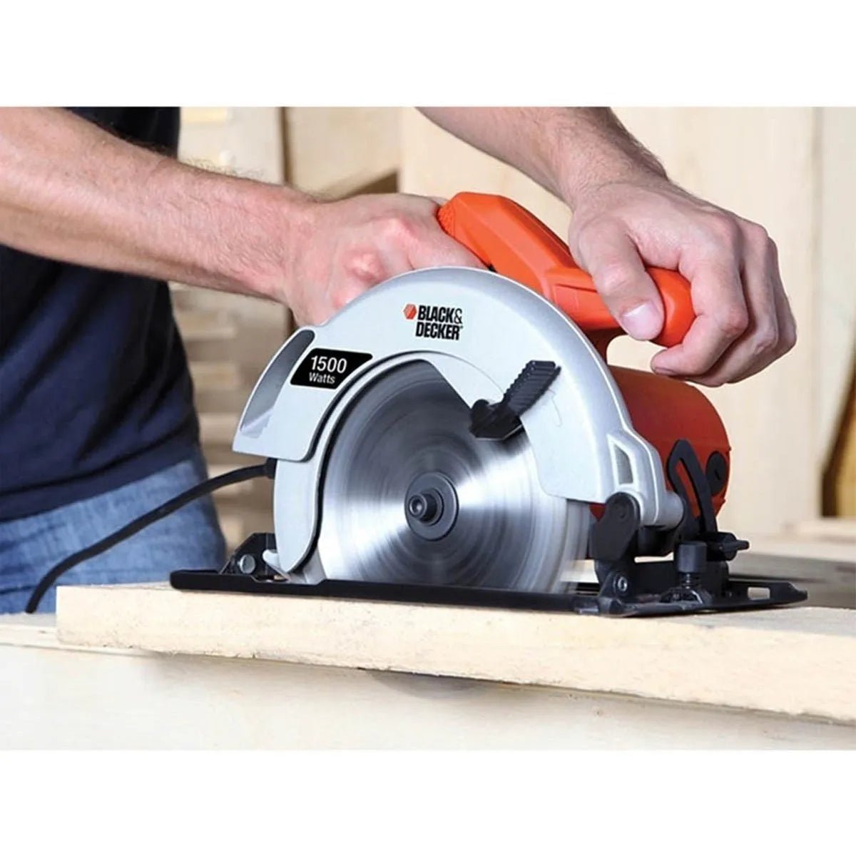 Sierra Circular Electrica Cs1024 Black And Decker 1500w 127v