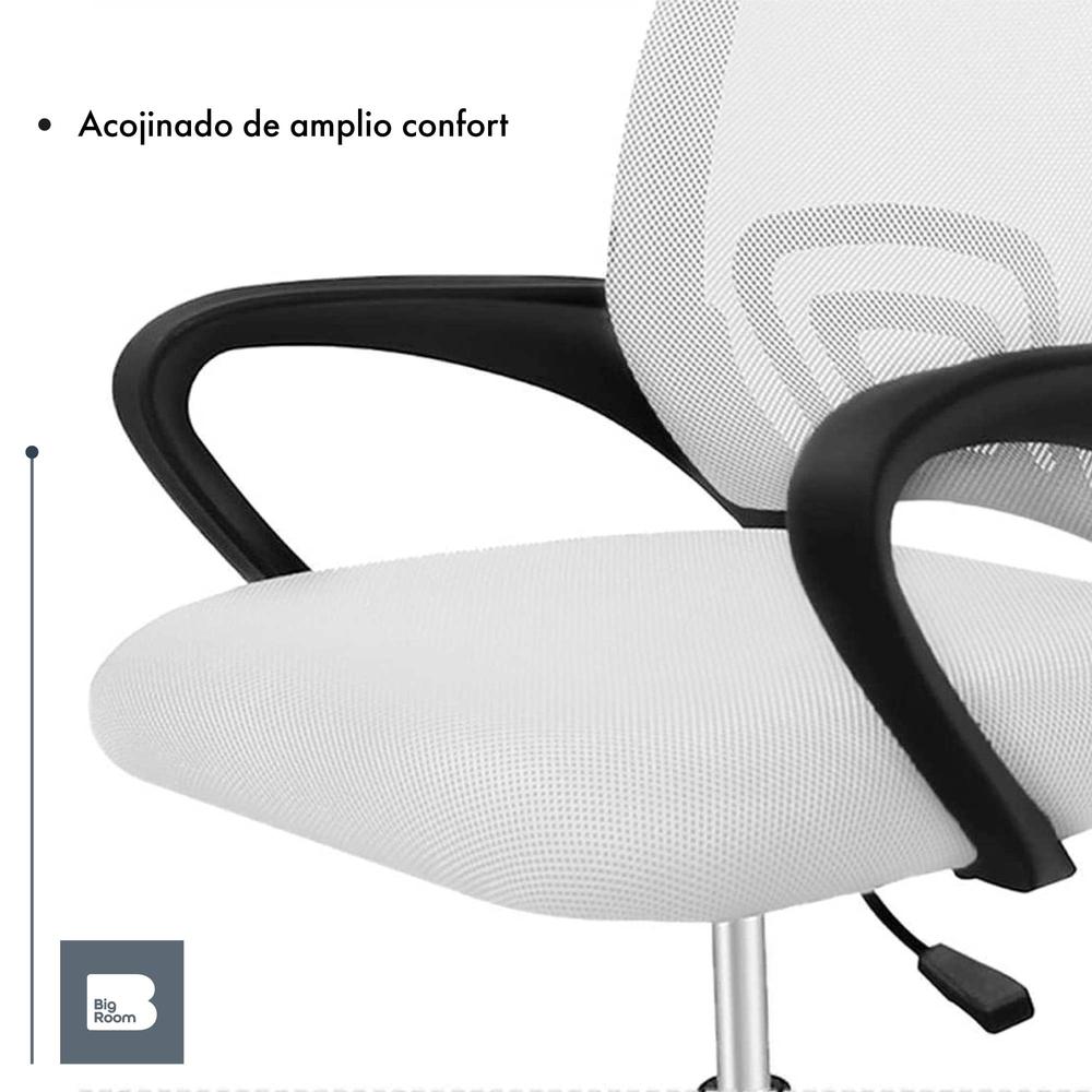 Silla Oficina Ejecutiva Ergonomica Mesh Respaldo Giro 360