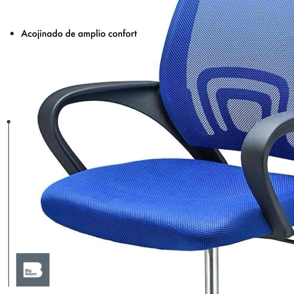 Silla Oficina Ejecutiva Ergonomica Mesh Respaldo Giro 360