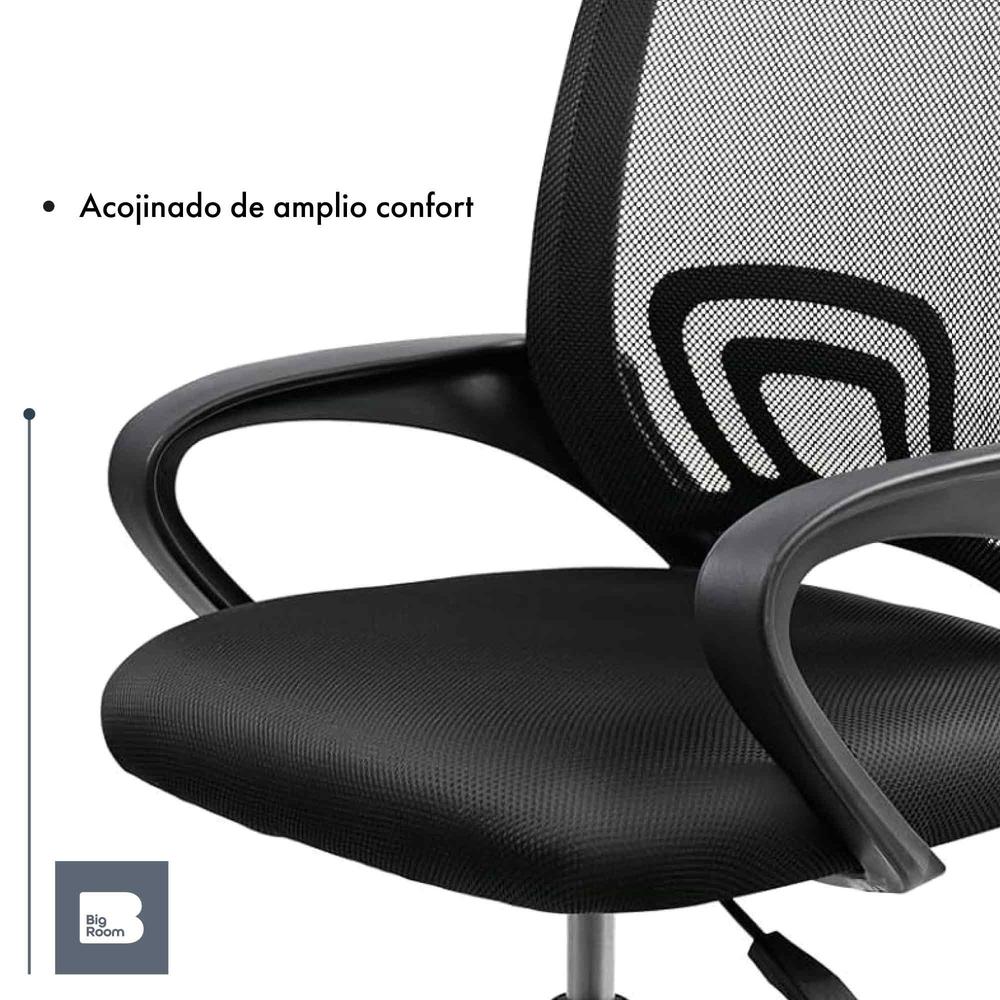 Silla Oficina Ejecutiva Ergonomica Mesh Respaldo Giro 360