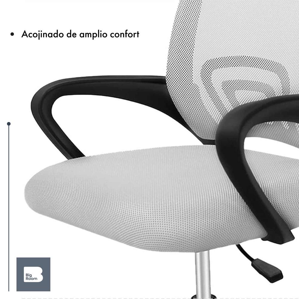 Silla Oficina Ejecutiva Ergonomica Mesh Respaldo Giro 360