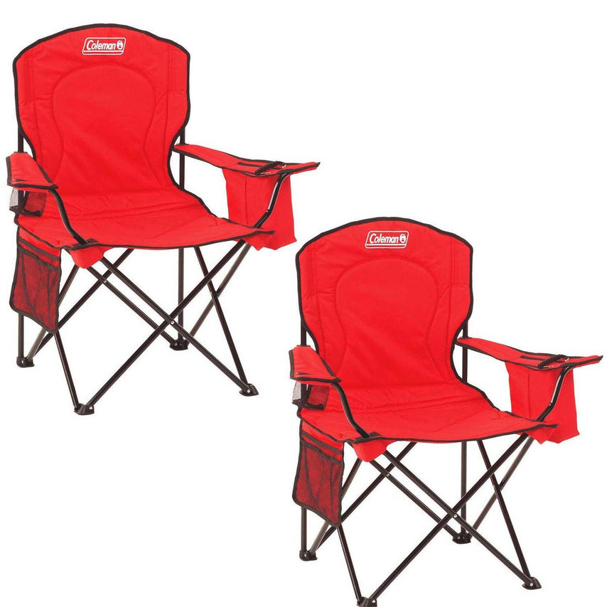 Silla Plegable Extra Grande Con Hielera Roja 2 Piezas ColemanCOMBO - COLEMAN - 11