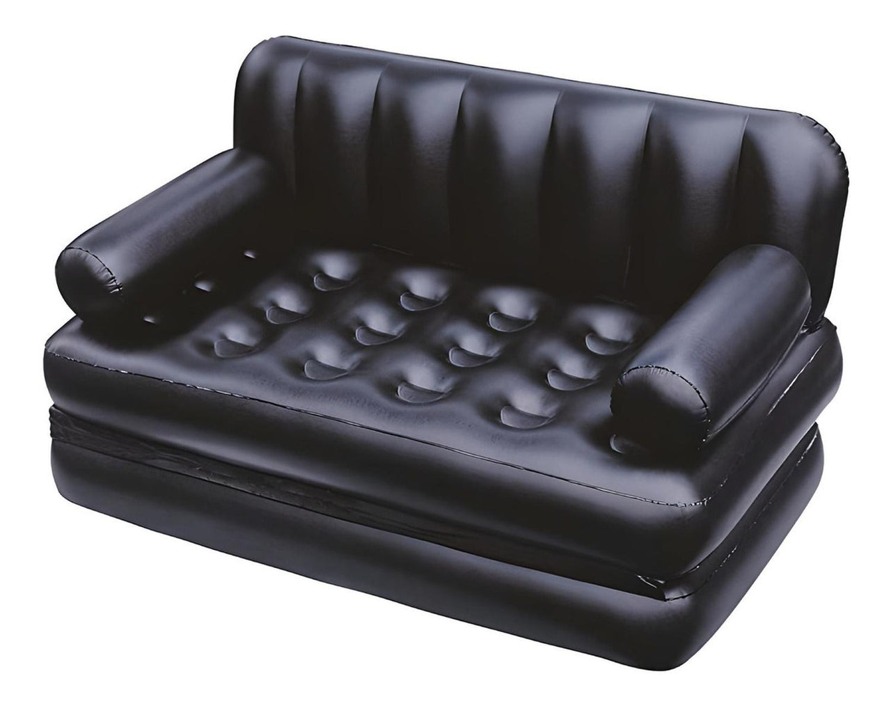 Sillón Cama Inflable Posiciones 5 en 1 Color Negro 188x152x64 cm 75054 Bestway