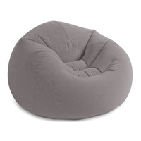 Thumbnail for Sillon Inflable Beanless Gris Extra Suave 68579NP Intex