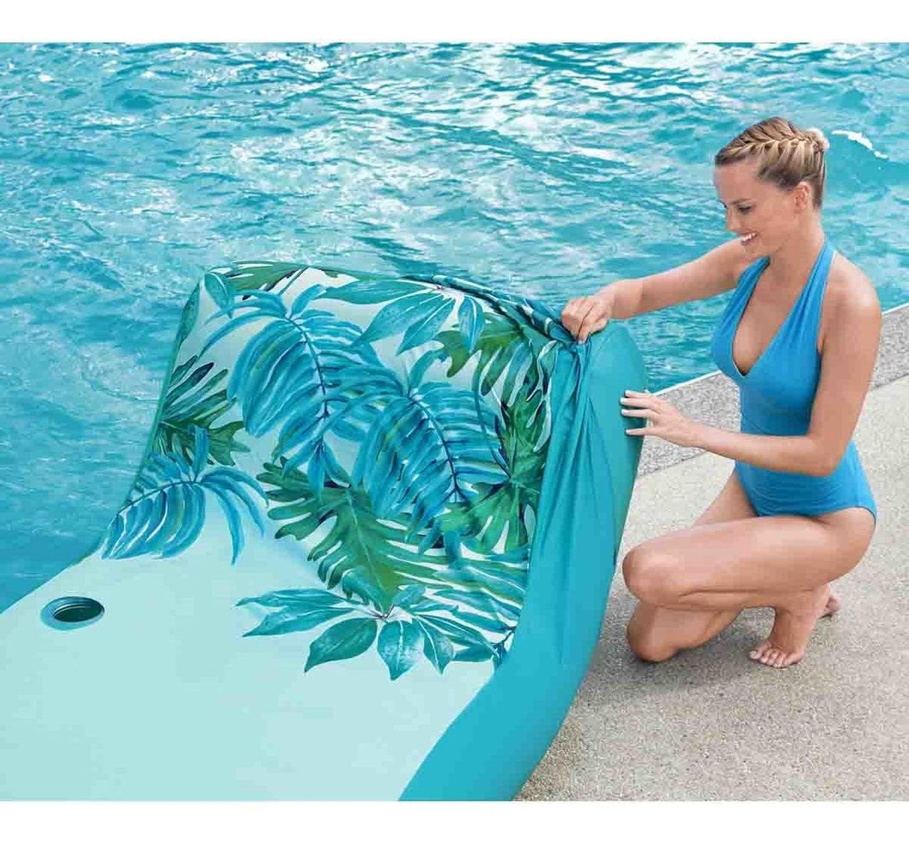 Sillón Inflable Para Alberca Piscina Con Portavaso Bestway