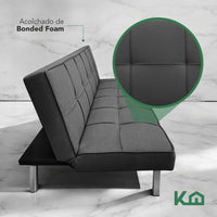 Thumbnail for Sofá Cama Plegable Silla Convertible Sillón Sala Moderna