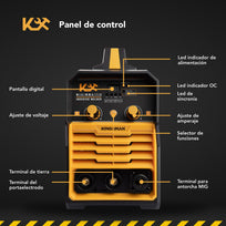 Soldadora Inverter Portátil 3 En 1 MIG TIG MMA 120A 110/220VKINGSTIGMIG