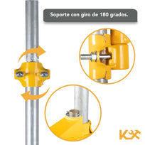 Soporte para Polipasto Con Giro 180 Grados Capacidad 300 - 600 Kg Largo 110 cm Kingsman274440