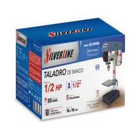 Taladro De Banco Para Metal Y Madera 5 Vel 1/2HP SilverlineDC - DP5M - SIL