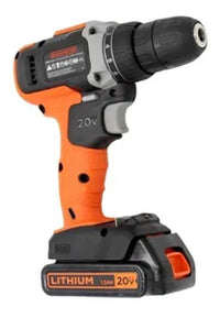 Thumbnail for Taladro Rotomartillo 20V ION Litio BCD703C1 Black And Decker