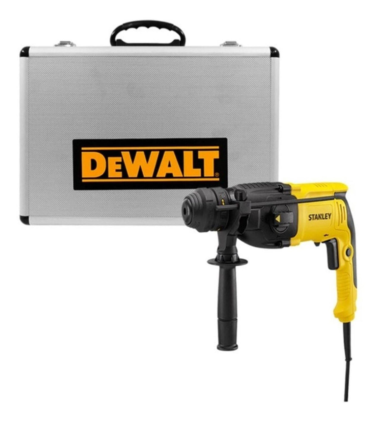 Taladro Rotomartillo Stanley + Portafolio Set Brocas Dewalt