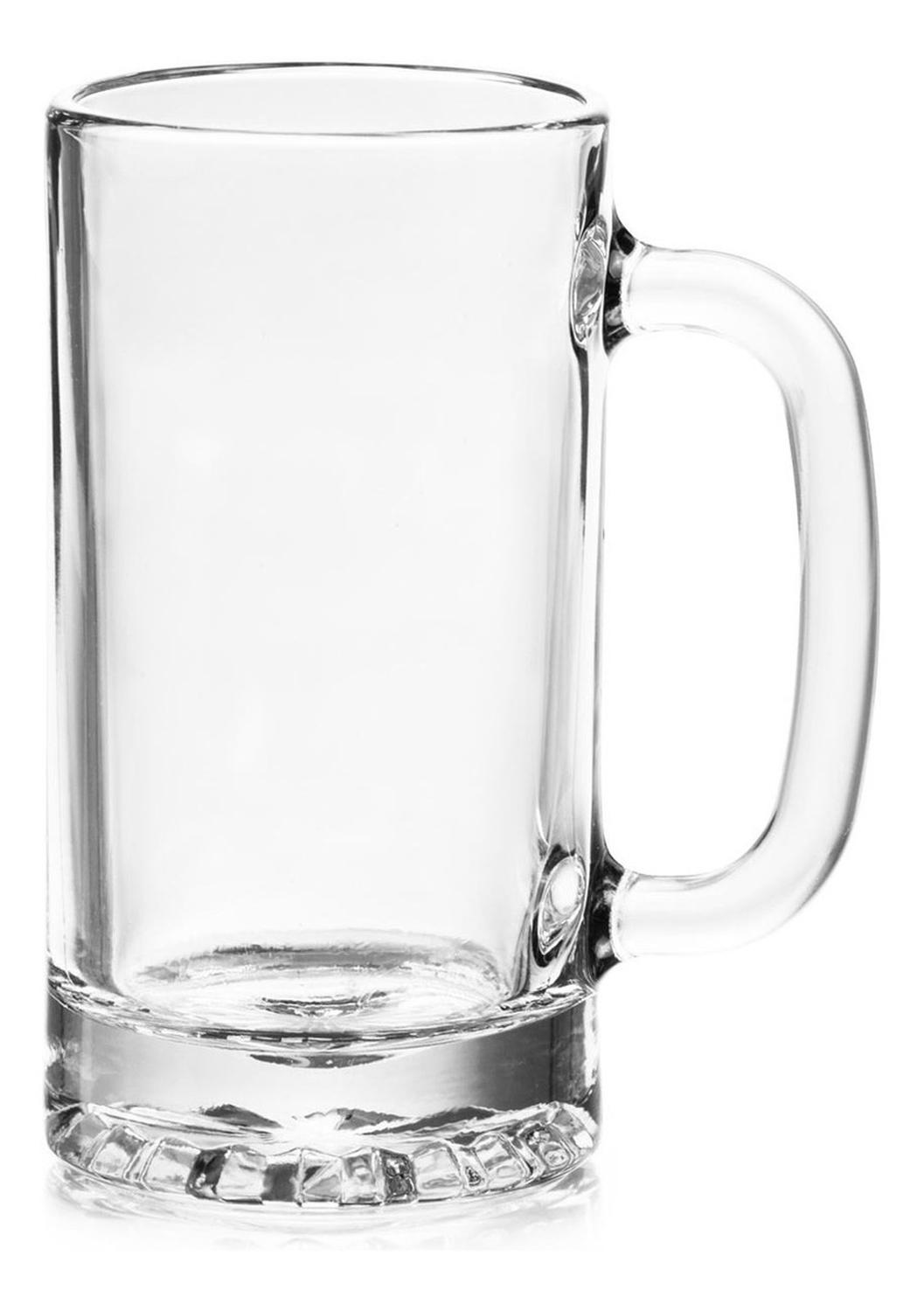 Tarro Cervecero Clasico Vaso 474ml Para Bar Set 12pzas Crisa