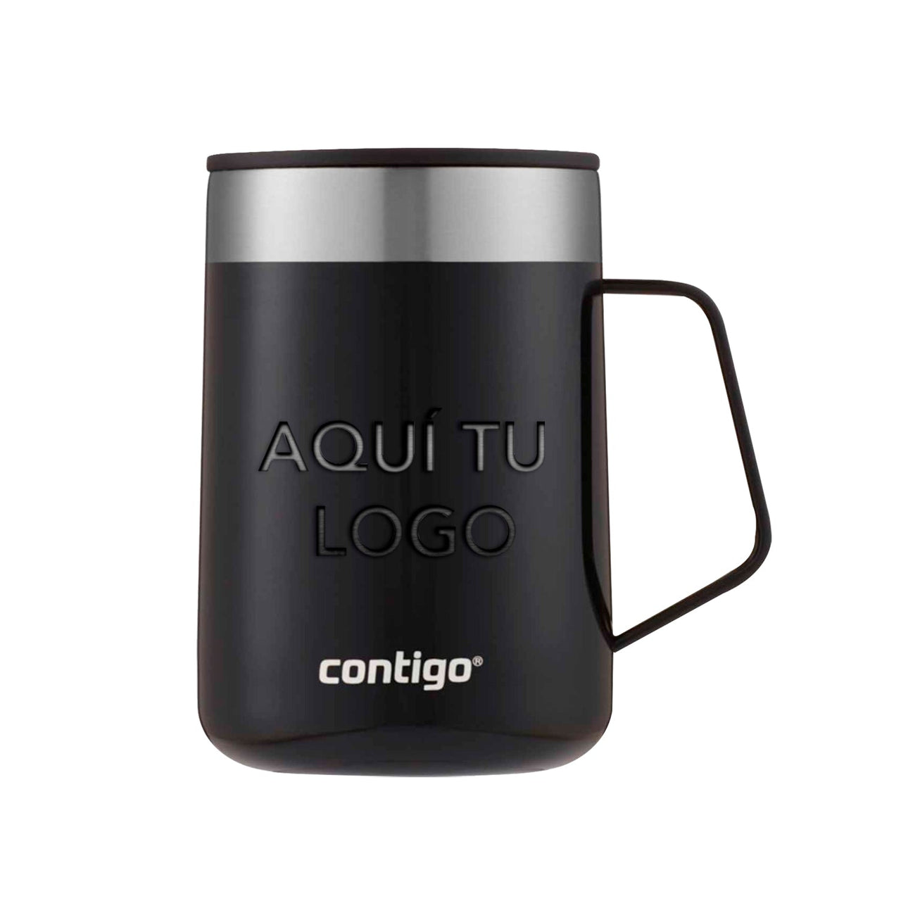 Taza Contigo Grabado Personalizado 14 Oz Acero Inox 25 Pzs