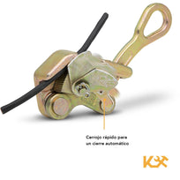 Tensor Cable Quijada Paralela 2.5 - 16 mm 1 Ton Kingsman300219