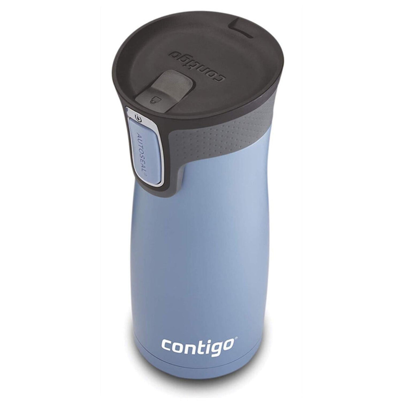 Termo 16 Oz Acero Inoxidable West Loop 2.0 Autoseal Early Gray Azul 2063323 Contigo