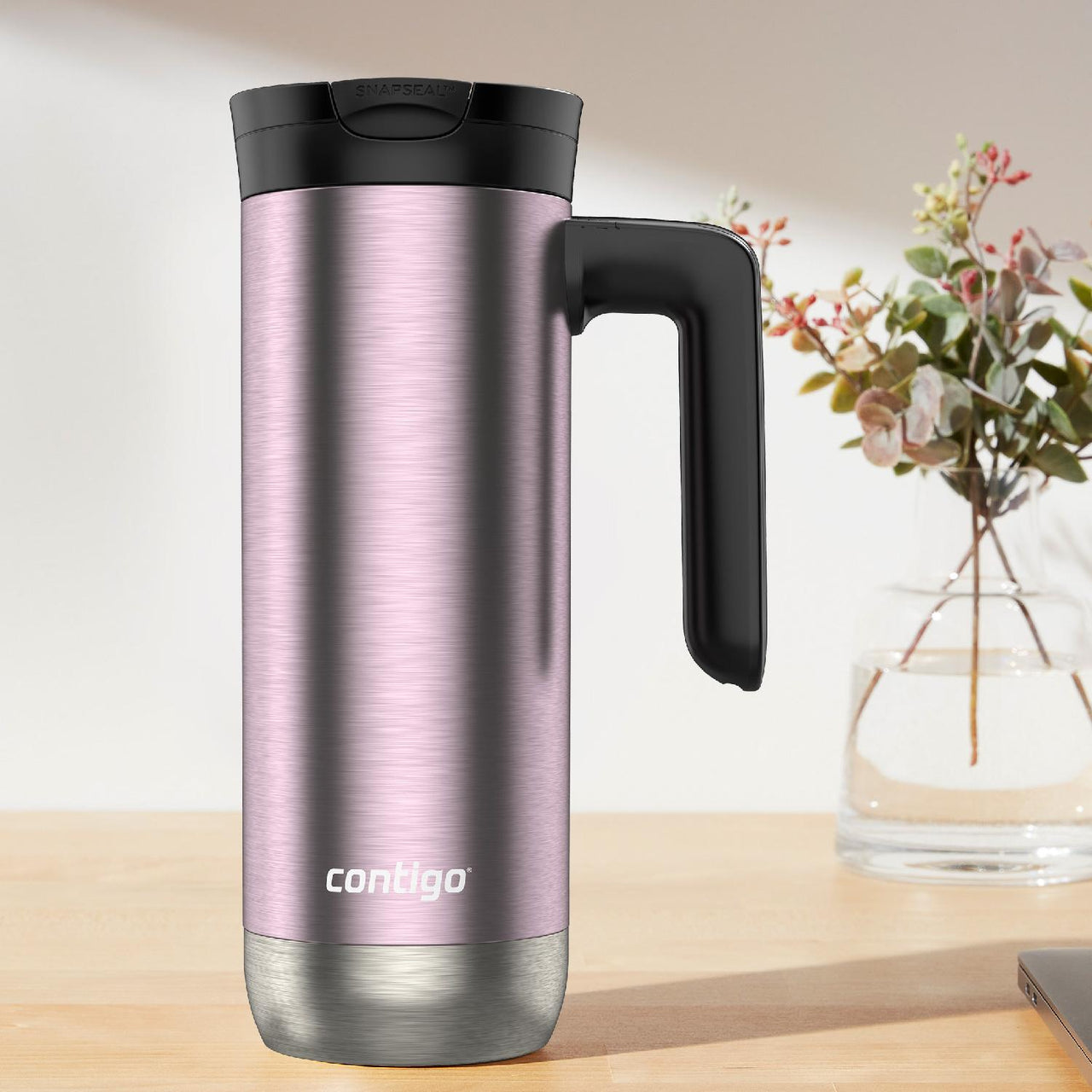 Termo 20oz 591 Ml Tipo Taza Acero Inox Frio Caliente Contigo