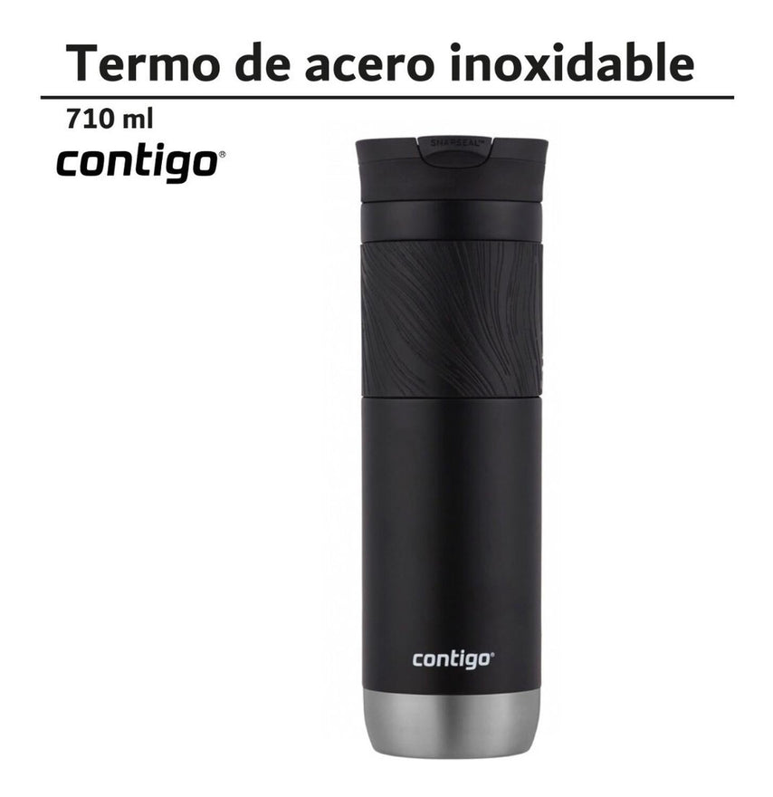 Termo Acero Inox Sistema Snapseal Byron 710 Ml Contigo2094860 - CON