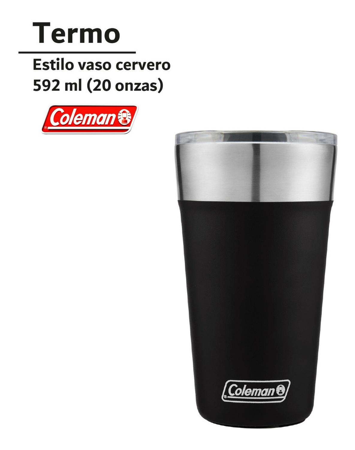 Termo Acero Inoxidable Coleman 592 ML. Vaso Cervecero