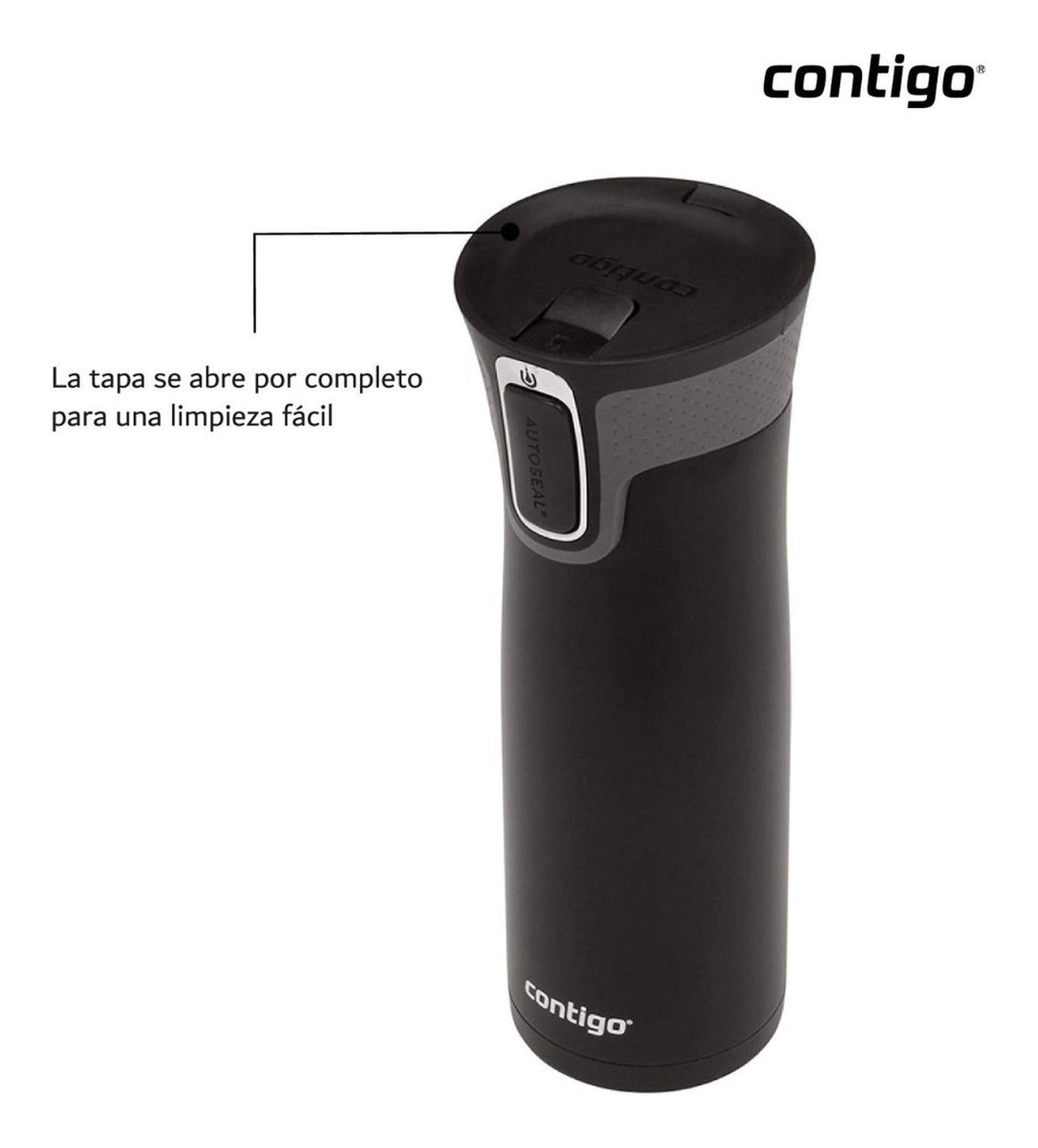 Termo Acero Inoxidable West Loop Autoseal 591 Ml Contigo