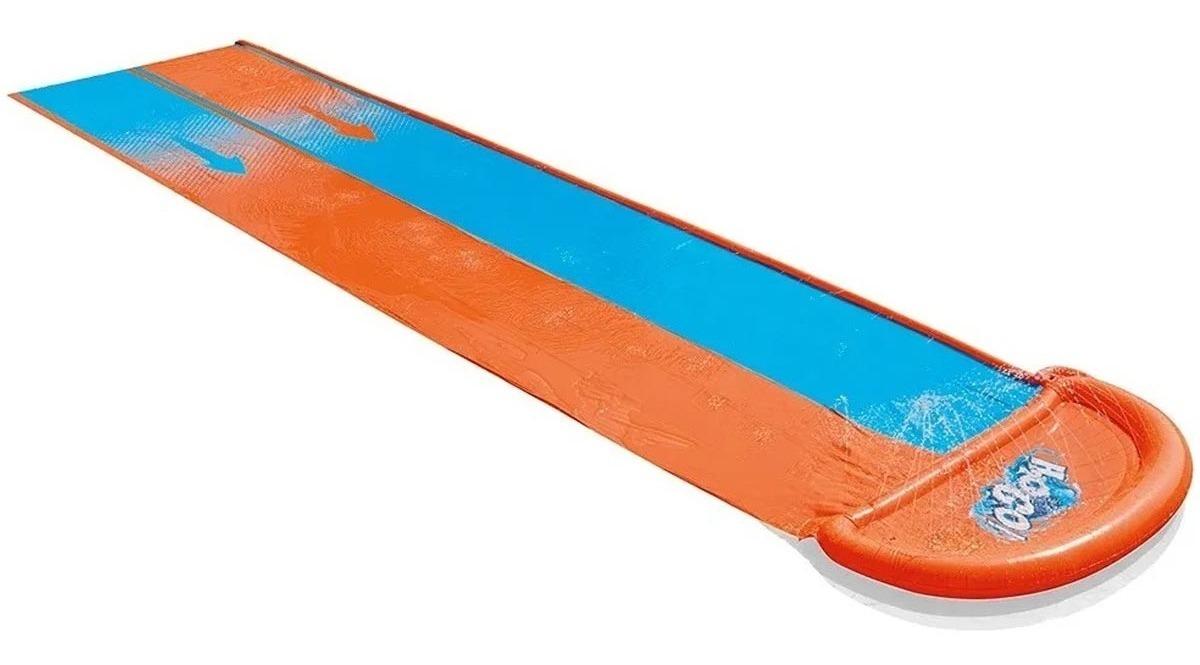 Tobogán Pista Deslizable H2OGO Doble Slide 488 cm 52328 Bestway