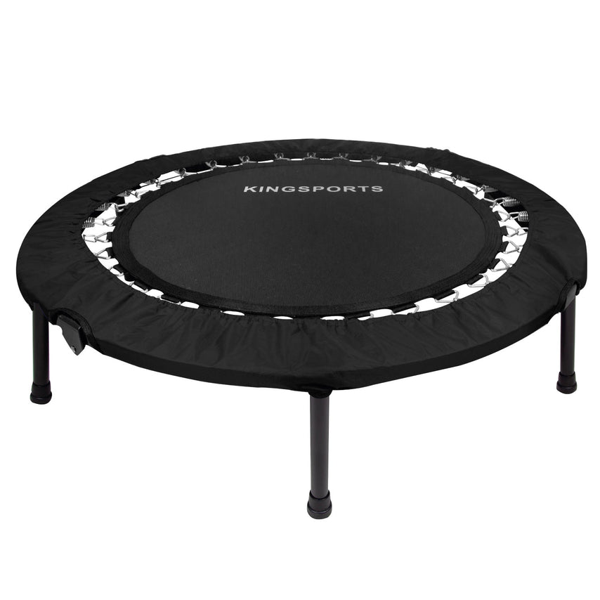 Trampolín 36” Plegable en 4 Cap. 100 Kg C/28 Resortes Color Negro300529