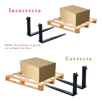 Transpaleta Hidraulica Con Montacargas Cap. 2 Ton Altura 2.5 metros Manual KX - SDCG20 Kingsman300059