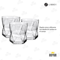 Vaso Cervecero Vidrio Elegante Rombus Dof 352ml 12 Piezas1710884 - LIB