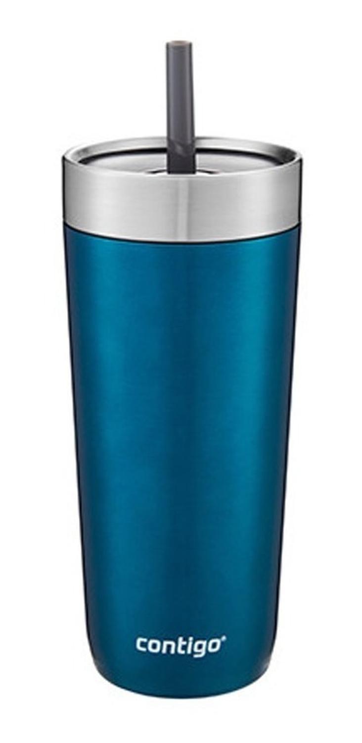 Vaso Luxe Tumbler 18 Oz Con Popote Acero Inoxidable Contigo