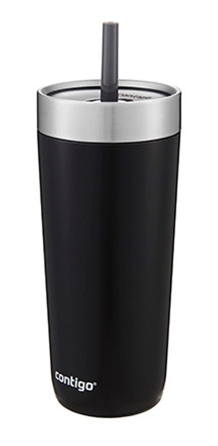 Vaso Luxe Tumbler 18 Oz Con Popote Acero Inoxidable Contigo