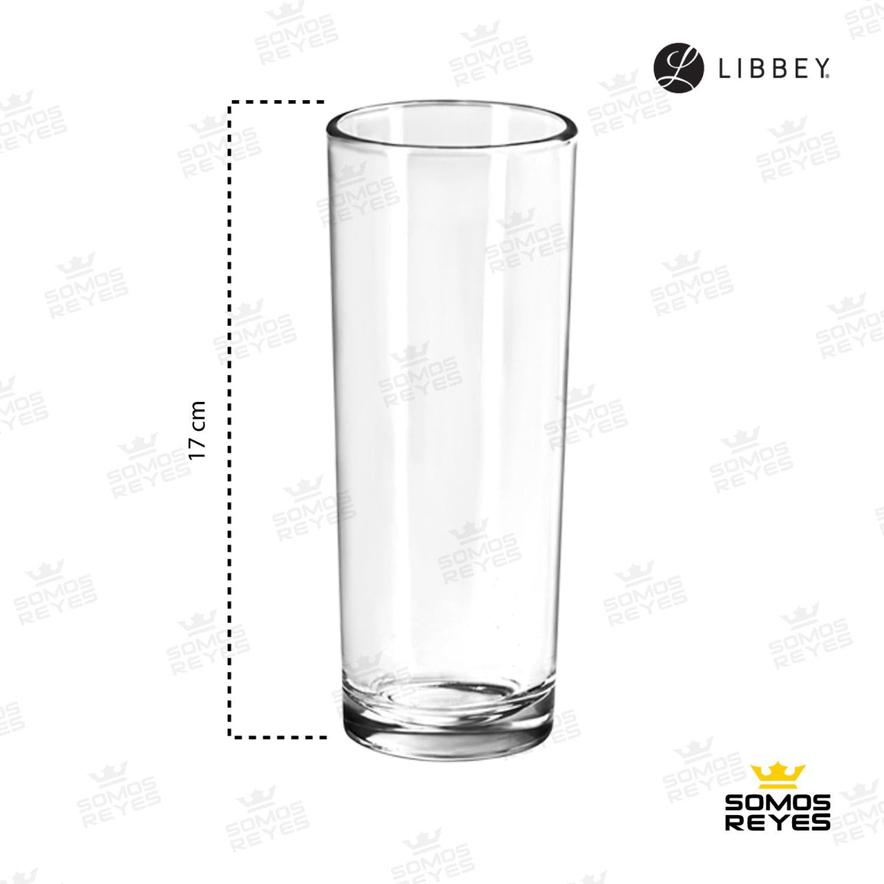 Vaso Para Agua Vidrio Alto Janeiro 320ml Pack 144 Piezas