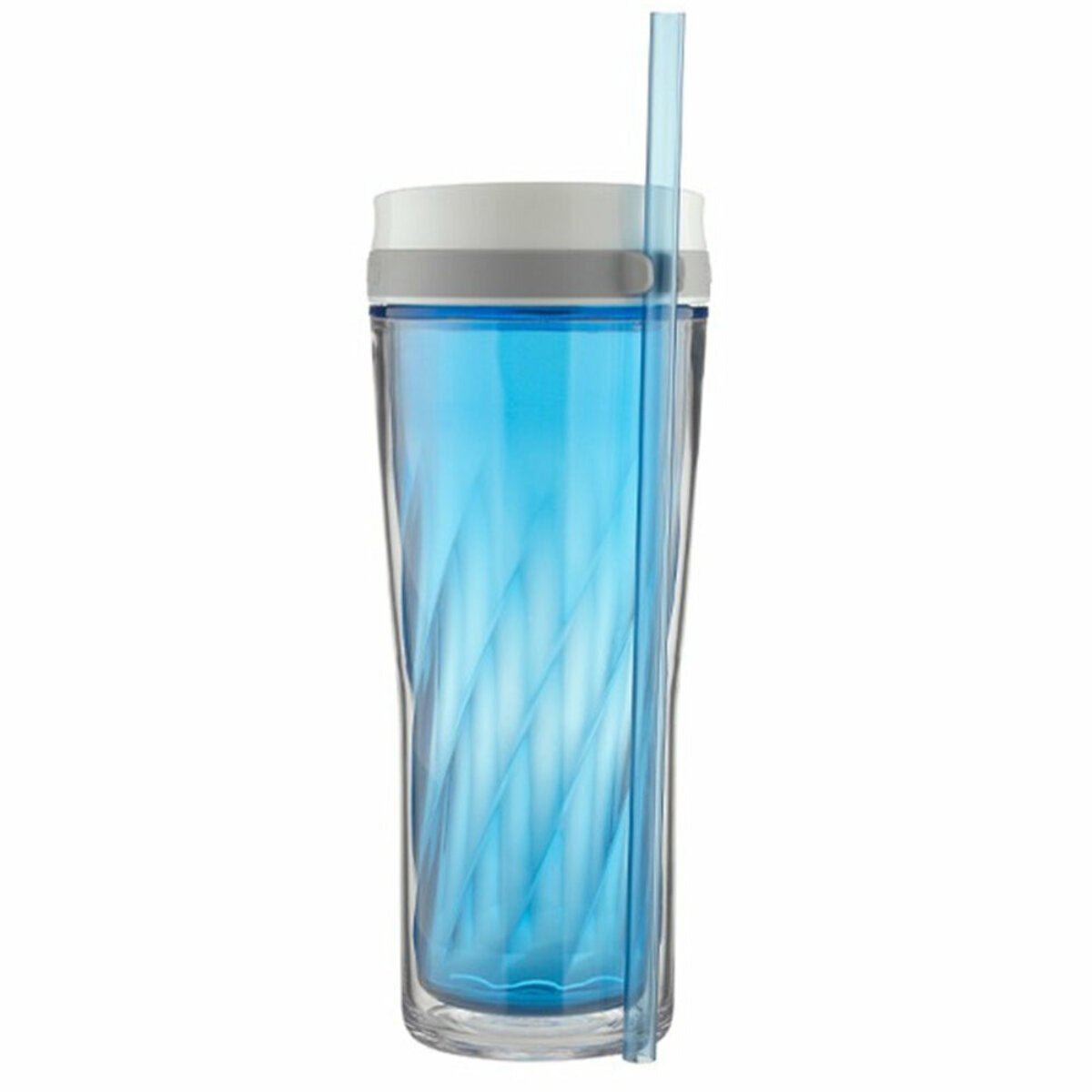 Vaso Sistema Autoclose Con Popote Azul Monaco 709 Ml Contigo