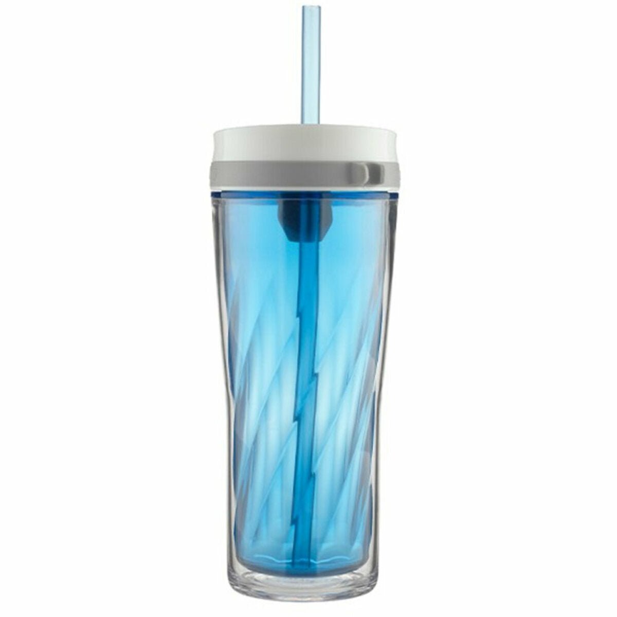 Vaso Sistema Autoclose Con Popote Azul Monaco 709 Ml Contigo