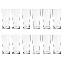 Vasos Cerveceros 325 Ml Bravo 12pzs Vidrio Cerveza Bar Crisa1795331 - LIB