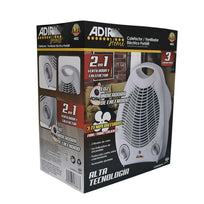 Ventilador Calentador De Escritorio 2 En 1 Portatil Adir4802 - ADIR