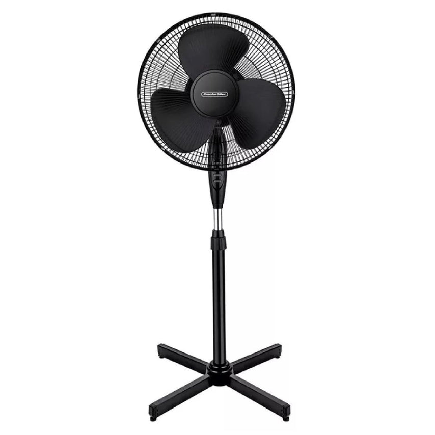 Ventilador De Pedestal 16 Pulgadas 3 Velocidades Color NegroVNT - PROSIL - BLK - MUS