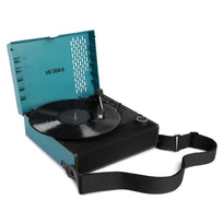 Victrola Tocadisco Portátil Recargable Bluetooth RevolutionVSC - 750SB - BLUE - MUS